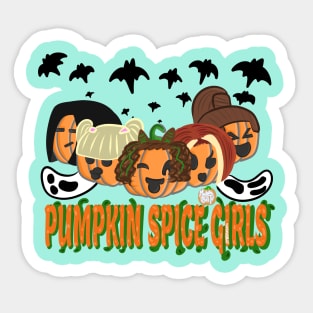 Pumpkin Spice Girls Sticker